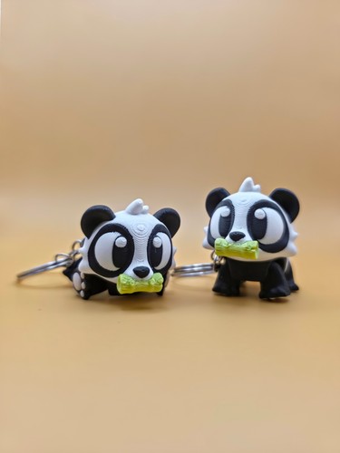 Porte clés panda articulé - porte-clés,