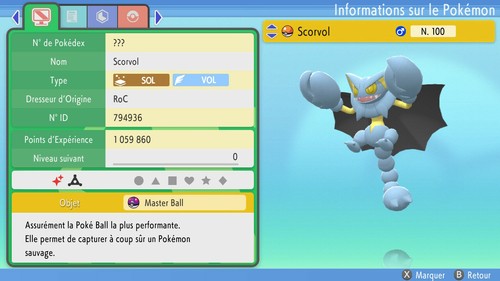 Pokemon scorvol shiny - shiny, 6iv