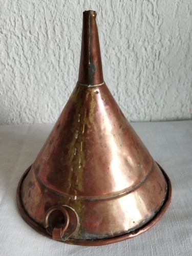 Entonnoir cuivre ancien - cuivre,