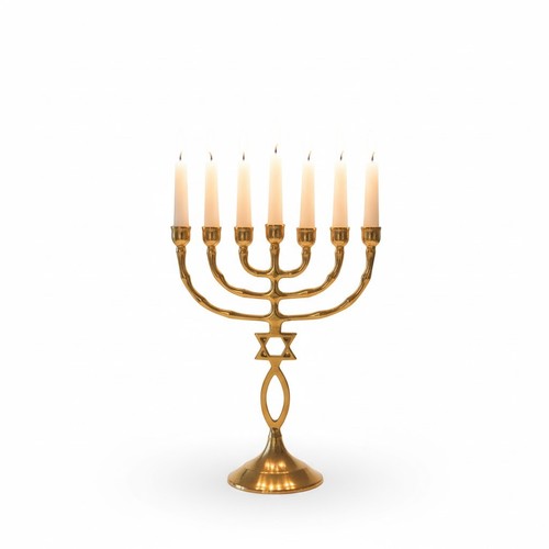 Menorah jérusalem avec - menorah, de