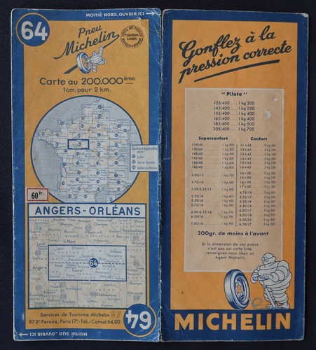 Carte michelin angers - michelin,