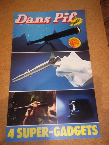 Affiche pif gadget - de, 1977
