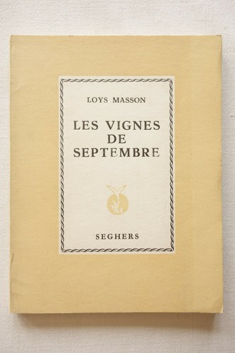 Les vignes septembre loys - vignes,