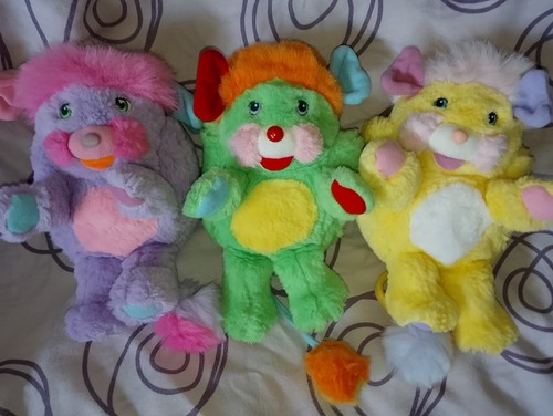 Peluche popples delplay - delplay, 1986