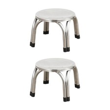 Lot de 2 petits tabourets