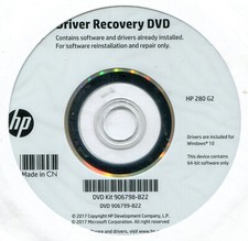 Driver Recovery Windows 10 Original 64 bit HP 280 G2