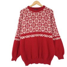 Pull Nordique Motif Fair Isle