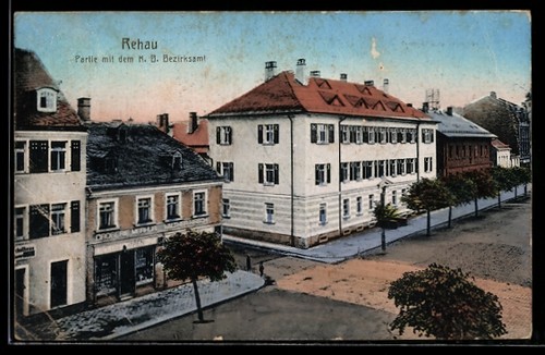 Carte postale rehau - postale, partie
