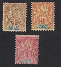 Guadeloupe N° 35/37