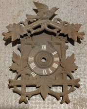 Horlogerie ,Horloge Comtoise Mini Facade  Forêt Noir, Coucou Ancien .