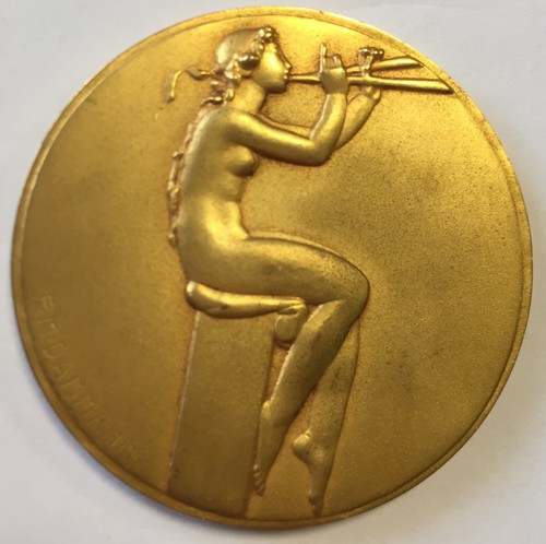 Médaille bronze musique 1967 - médaille,