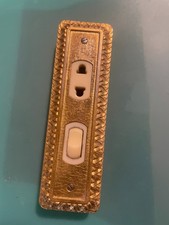 Arnould Europa Trianon interrupteur va et vient § prise 2P plaque bronze doré