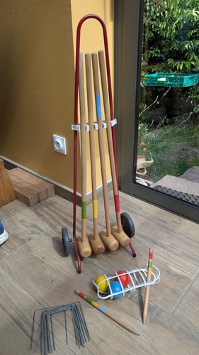 Jeu croquet ancien - jeu,