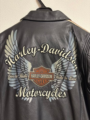 Harley davidson veste - en, cuir