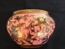 vase opaline blanc doublé