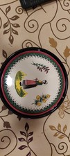 Plat  rond Faience Henriot Quimper