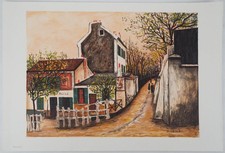 Maurice UTRILLO : Le cabaret
