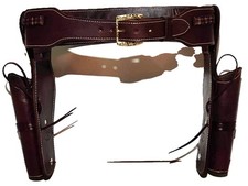 Ceinture En Cuir Western Avec