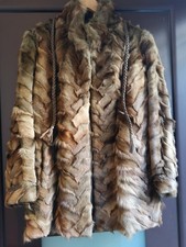 Manteau  Fourrure Vison Artisan Français Vintage