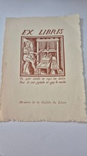 ex-libris ancien Membre de la Guilde du Livre.