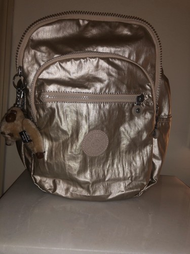 Kipling pewter metallic alber - pewter,