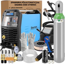 Sherman Digitec® DIGIMIG 200 SYNERGIC Poste à souder 200amp MIG  - jeu n°3