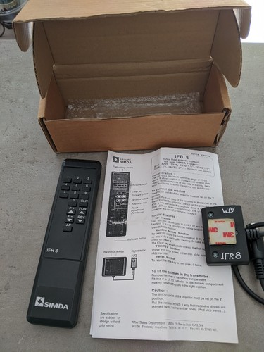 Simda télécommande ifr8 - simda,
