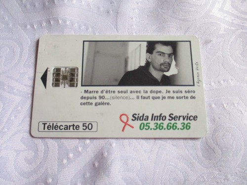 Télécarte sida info - "sida,