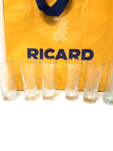 Lot ricard verres tubes - lot,