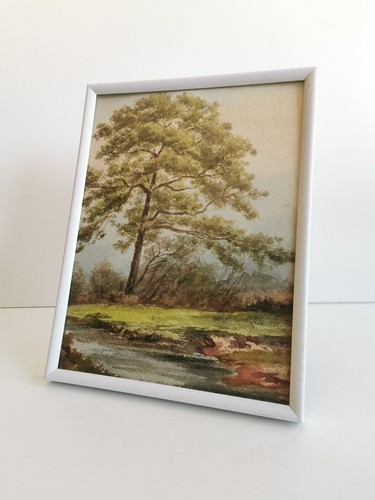 Tableau ancien aquarelle - tableau,