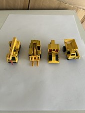 Vintage Fin Des Années 70 Lot Matchbox Engins De Chantier