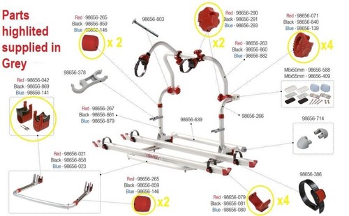 Fiamma vélo rack pro - rack,