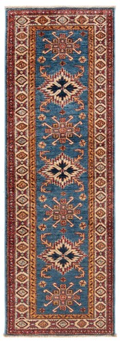 Kazak tapis oriental - kazak, tissé
