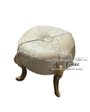 Pouf Rond Luigi XV Style
