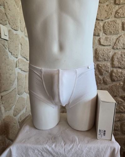 Mini boxer blanc avec - , soie