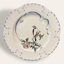 Assiette Fleurs et Ruban par