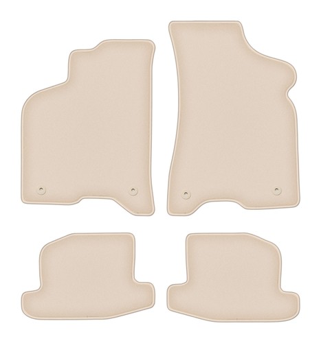 Tapis sol velours beige - de, en