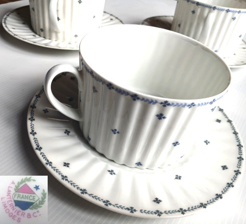 Tasses chocolat limoges - tasses,