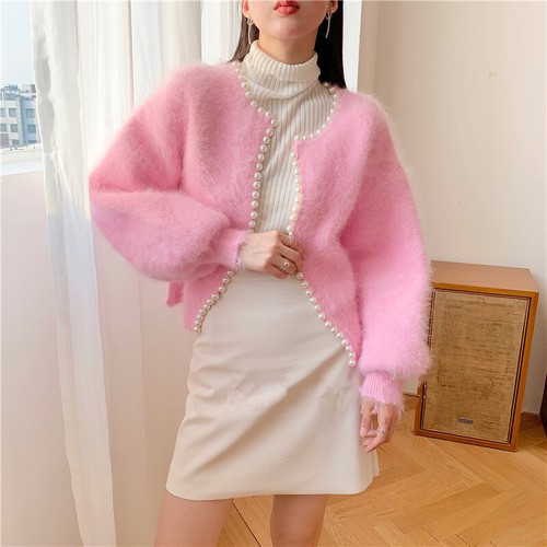 Femme faux mohair fourrure - faux,