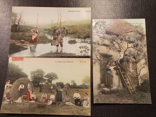 Lot cartes postales - lot,