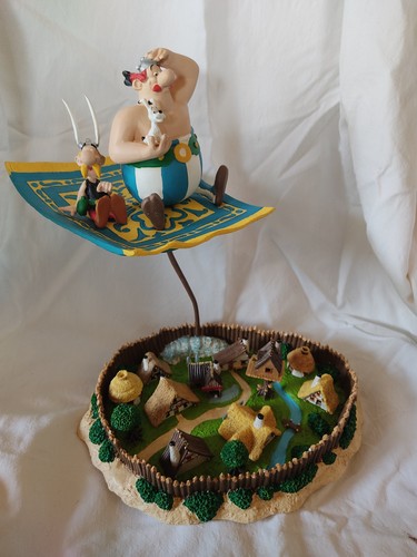 Scene figurine asterix - figurine,