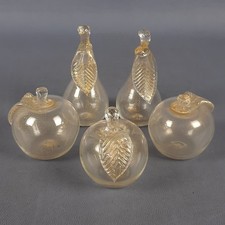 Lot Fruit Verre Murano Le