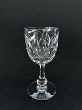 BACCARAT CRISTAL 1 VERRE VIN PORTO 11cm #5 MODÈLE HARFLEUR WINE GLASS CRYSTAL