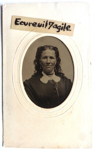 Ferrotype photo jeune - photo,