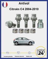 Ecrous antivol de roues Citroën C4 2004-2010