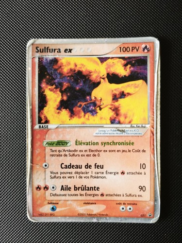 Cartes pokemon sulfura 031 - cartes,