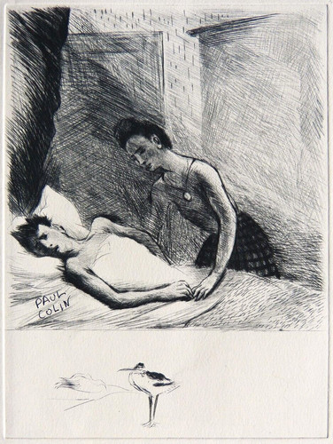 Rare gravure eau forte - eau-forte, de