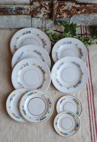 Ancienne dinette assiettes - ancienne,