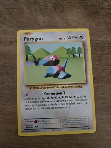 Pokémon jcc porygon - jcc, fr