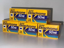 Ektachrome 50HC 135/24 - 5 rolls - cold stored (1991)